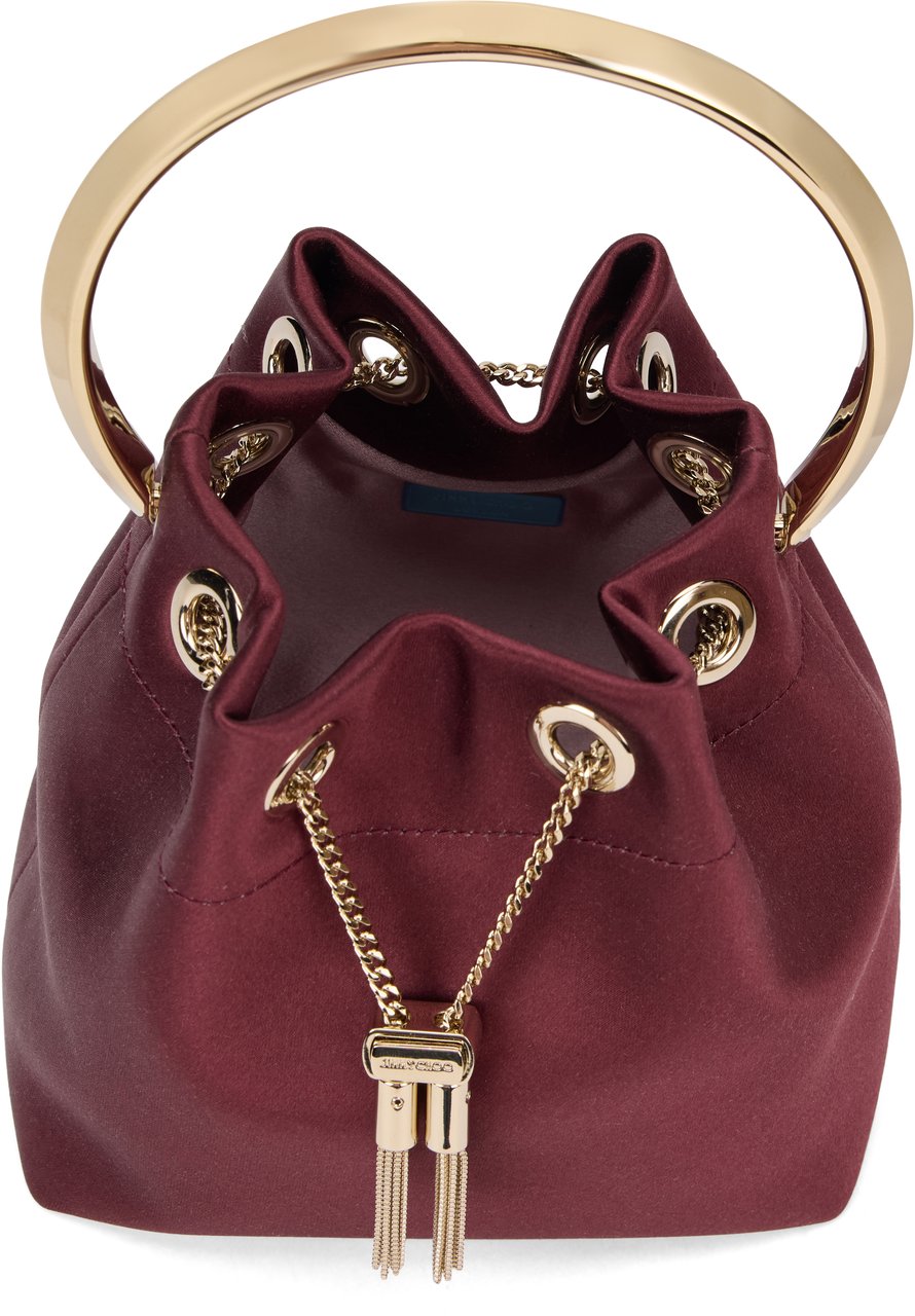 Jimmy Choo Satin Bon Bon bag Rood