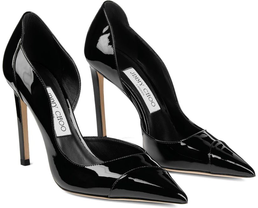 Jimmy Choo With Heel Black Zwart