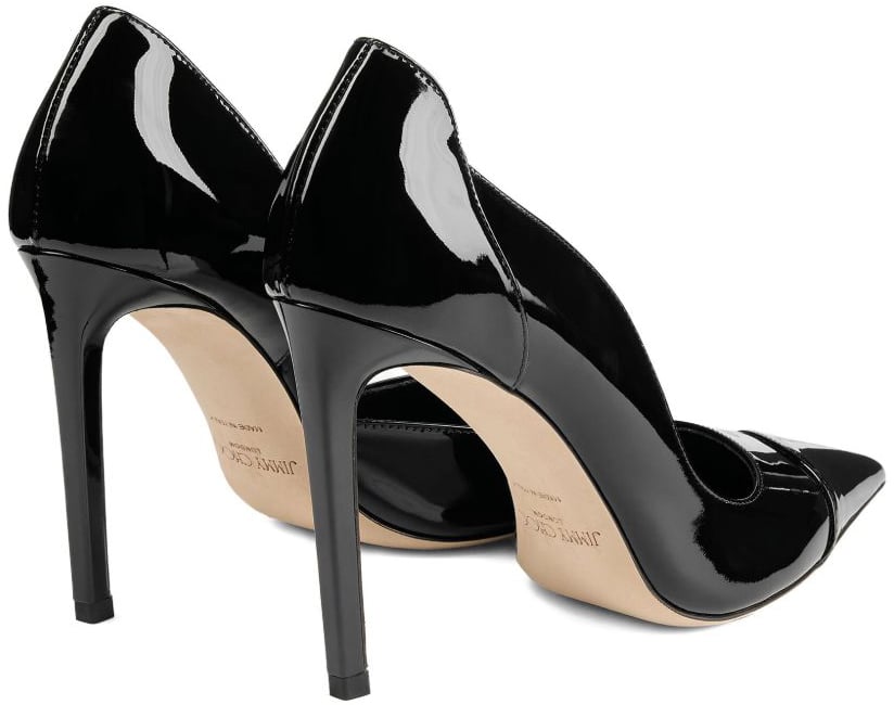 Jimmy Choo With Heel Black Zwart