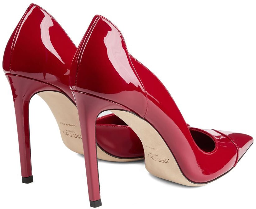 Jimmy Choo With Heel Red Rood