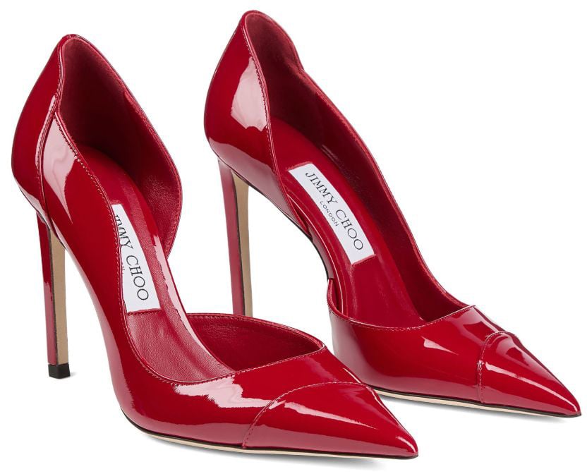 Jimmy Choo With Heel Red Rood