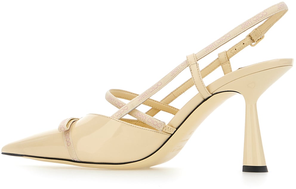 Jimmy Choo Jimmy Choo Cream leather Danica pumps Divers