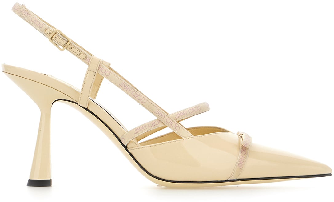 Jimmy Choo Jimmy Choo Cream leather Danica pumps Divers