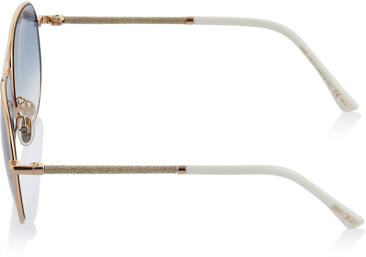 Jimmy Choo Sonnenbrille Goud