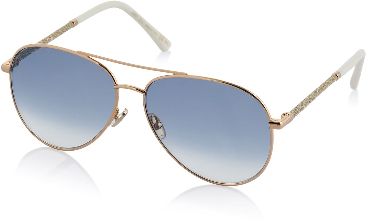 Jimmy Choo Sonnenbrille Goud