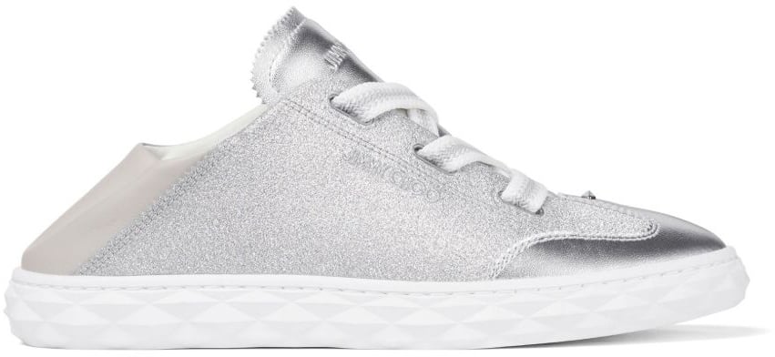 Jimmy Choo Sneakers Silver Zilver