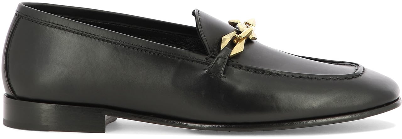 Jimmy Choo "Diamond Tilda" loafers Zwart