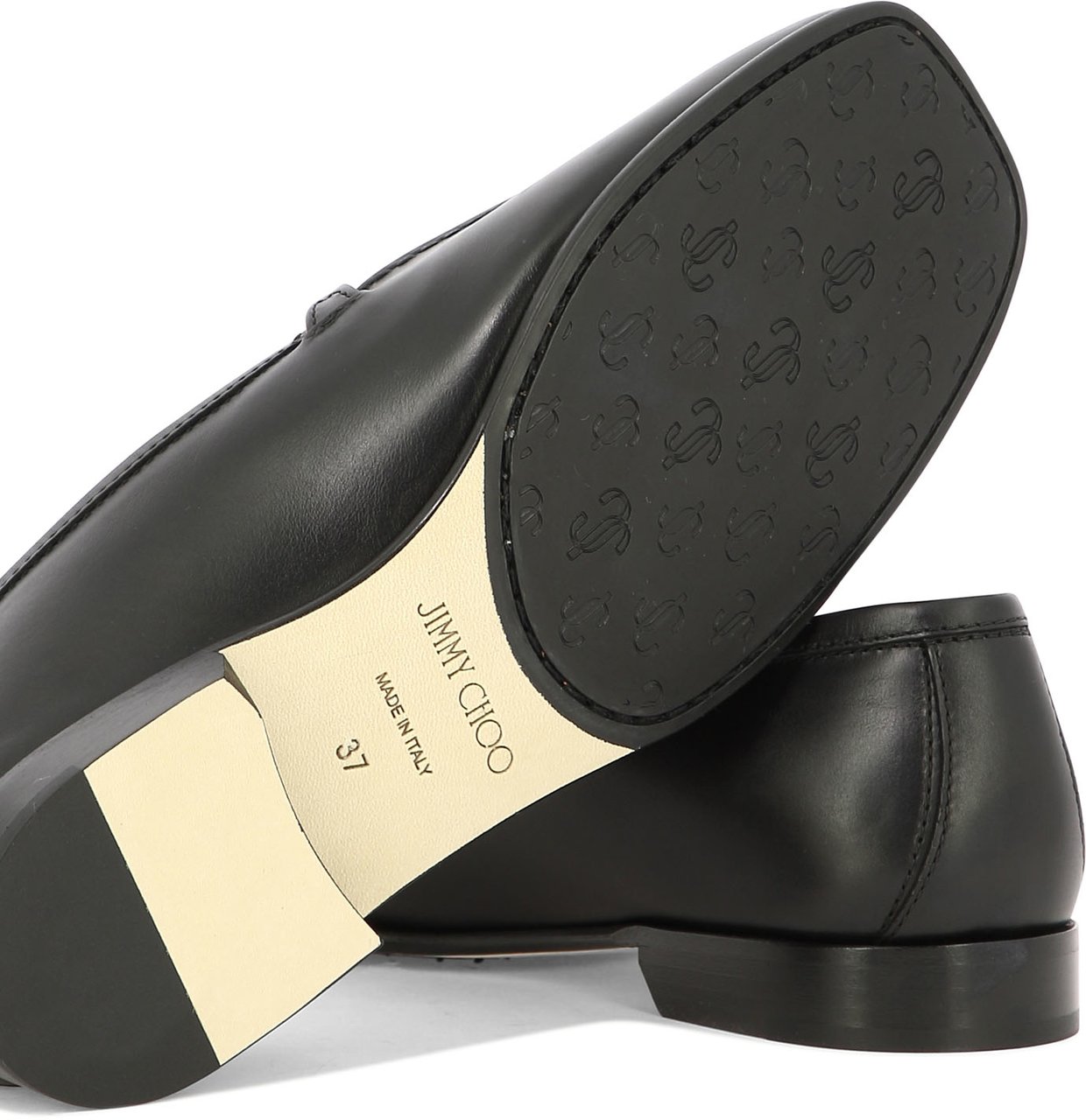 Jimmy Choo "Diamond Tilda" loafers Zwart