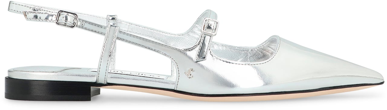 Jimmy Choo Didi leather slingback pumps Zilver