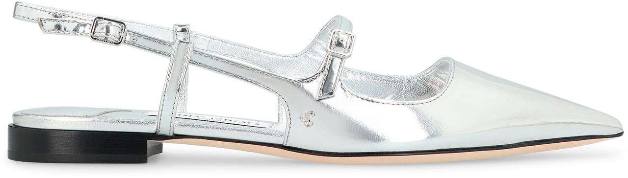 Jimmy Choo Didi leather slingback pumps Zilver