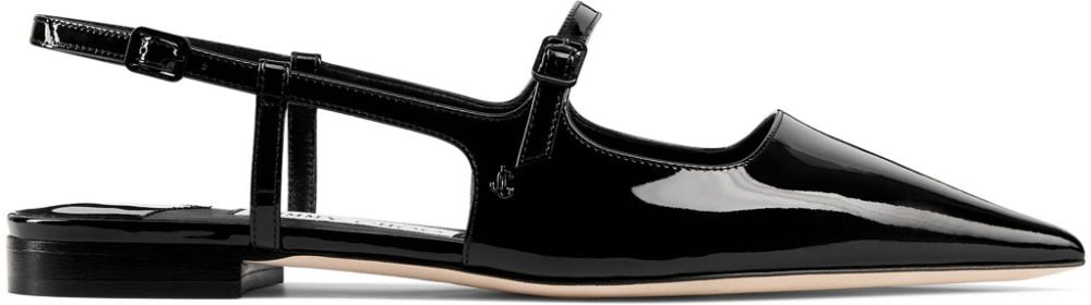 Jimmy Choo Flat Shoes Black Zwart
