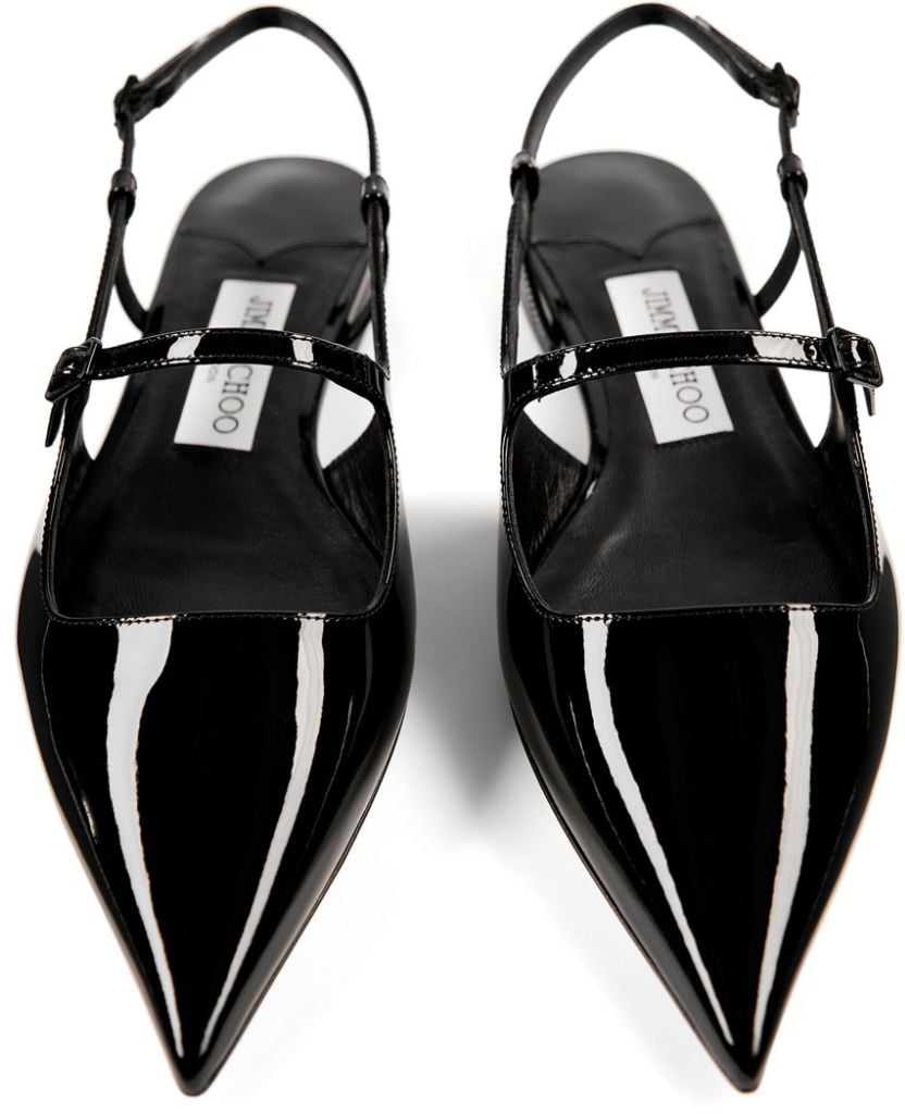 Jimmy Choo Flat Shoes Black Zwart