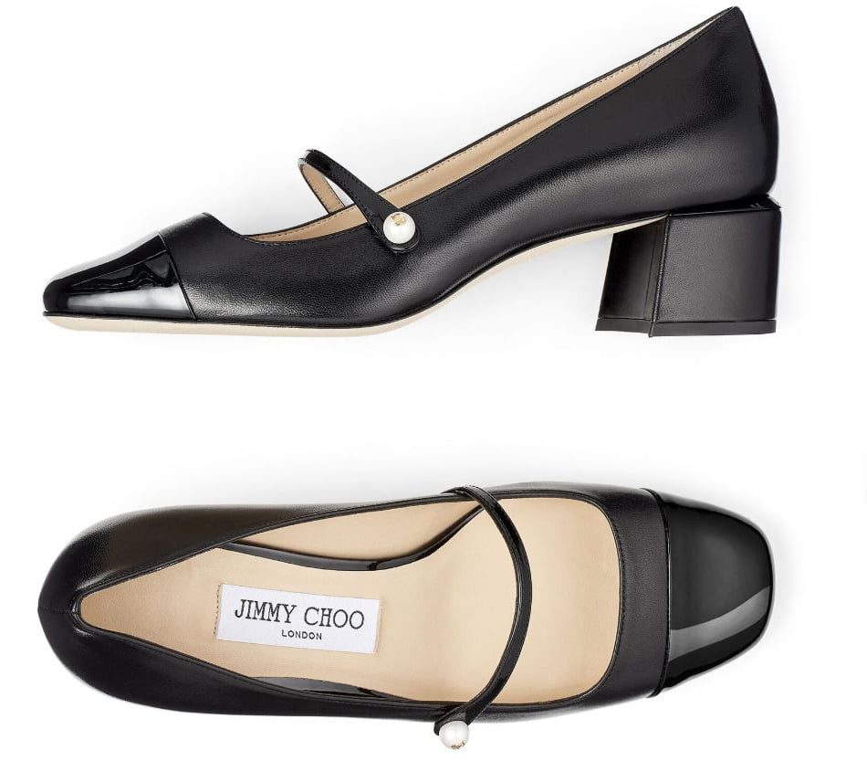 Jimmy Choo With Heel Black Zwart