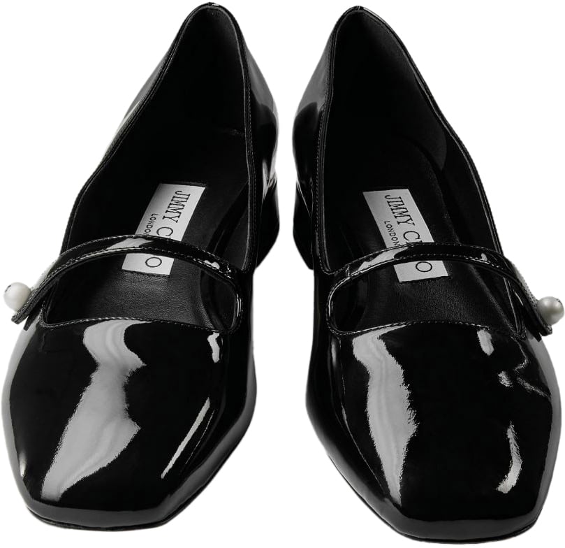 Jimmy Choo Flat Shoes Black Zwart