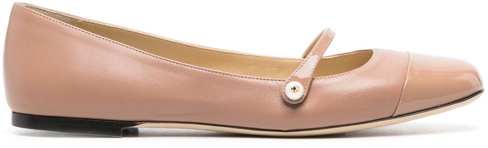 Jimmy Choo Flat Shoes Powder Roze