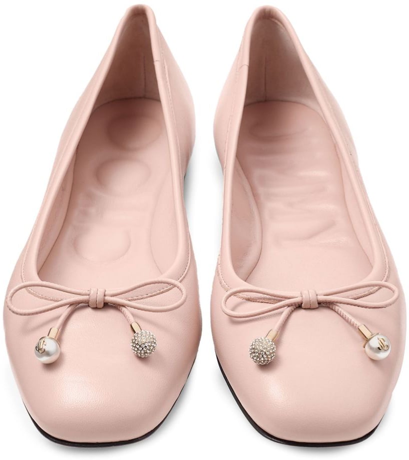 Jimmy Choo Flat Shoes Powder Roze