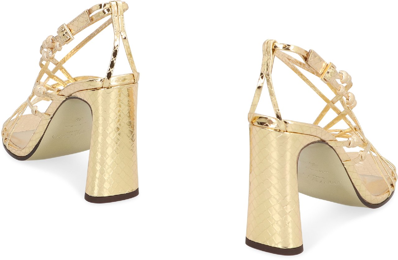 Jimmy Choo Felice heeled sandals Goud