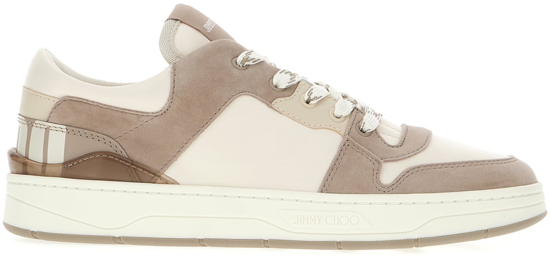 Jimmy Choo Jimmy Choo Multicolor leather and suede Florent/M sneakers Divers