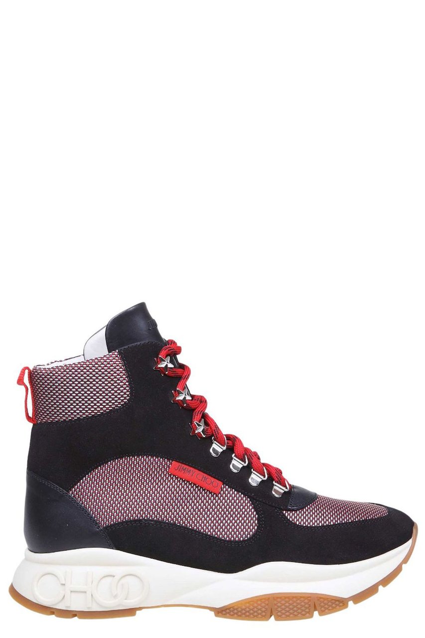 Jimmy Choo Inca Sneakers Boots Zwart