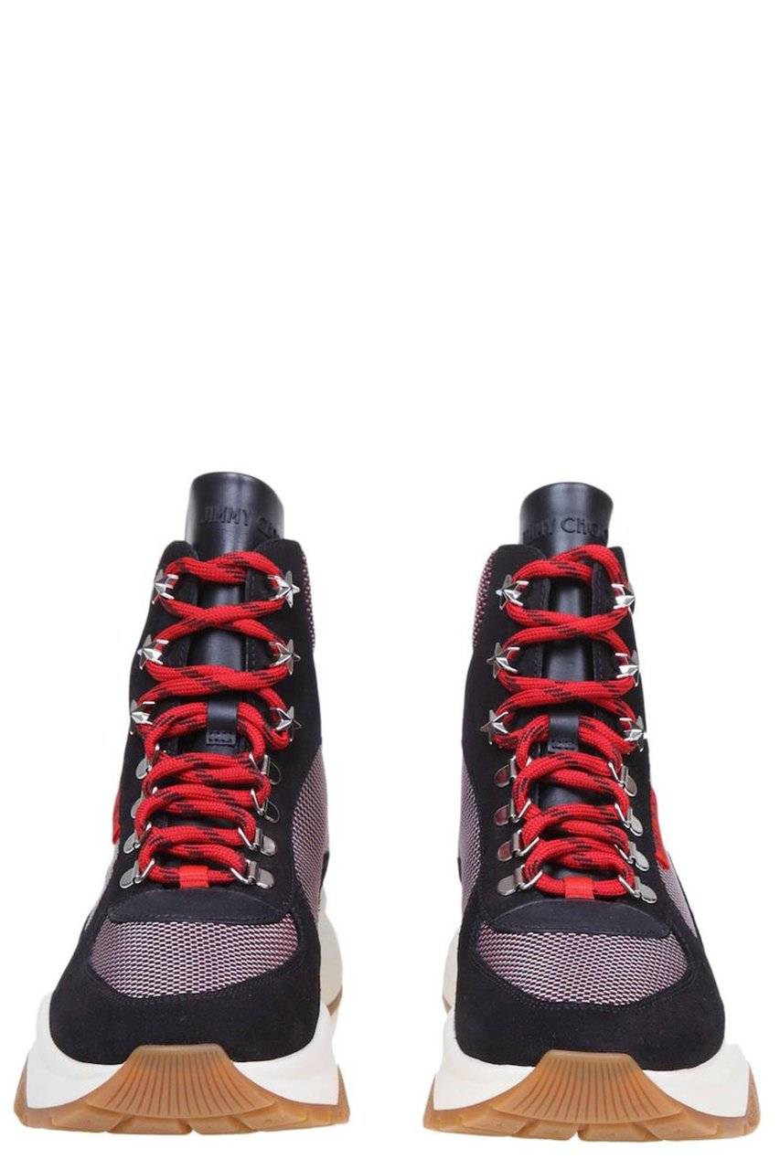 Jimmy Choo Inca Sneakers Boots Zwart