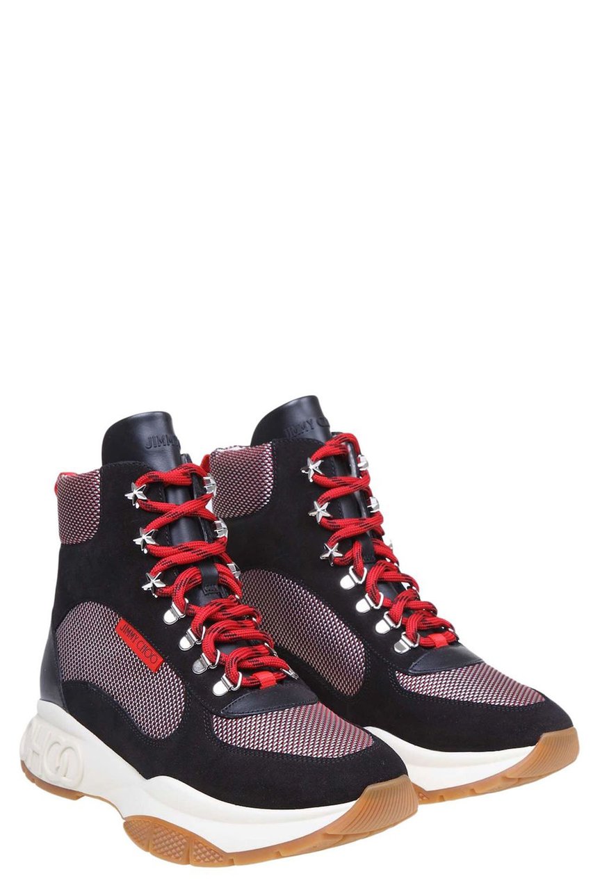 Jimmy Choo Inca Sneakers Boots Zwart