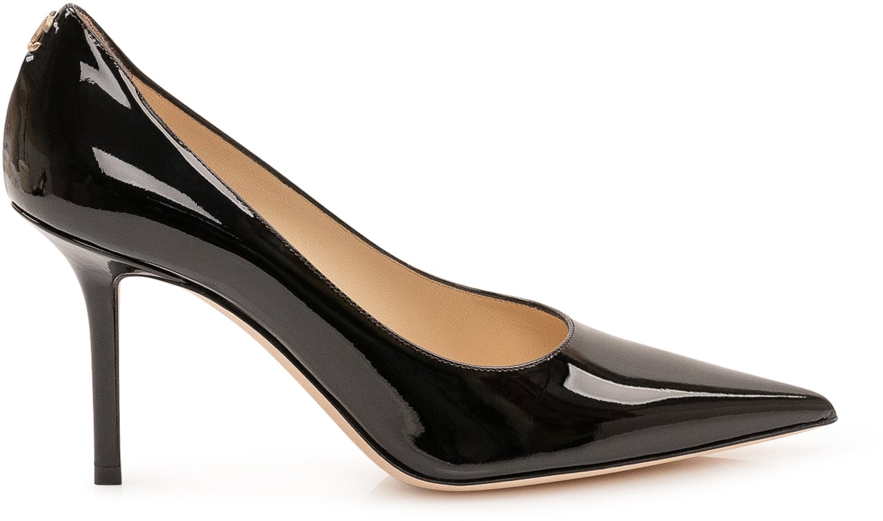 Jimmy Choo Decollete Love con Tacco Sottile Zwart