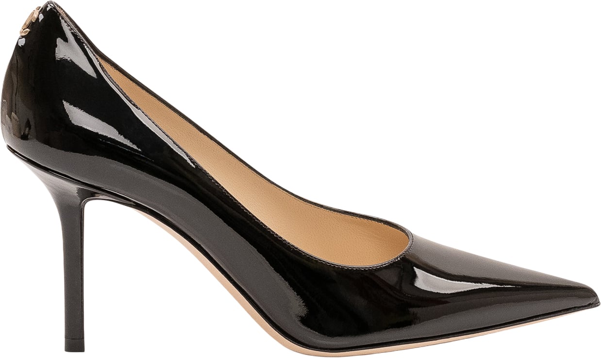 Jimmy Choo Decollete Love con Tacco Sottile Zwart