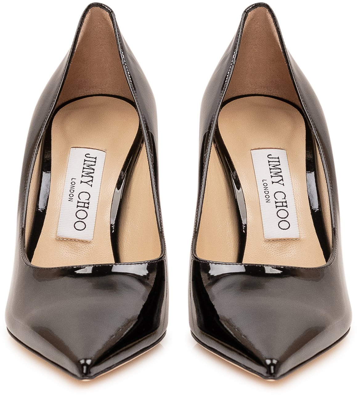 Jimmy Choo Decollete Love con Tacco Sottile Zwart