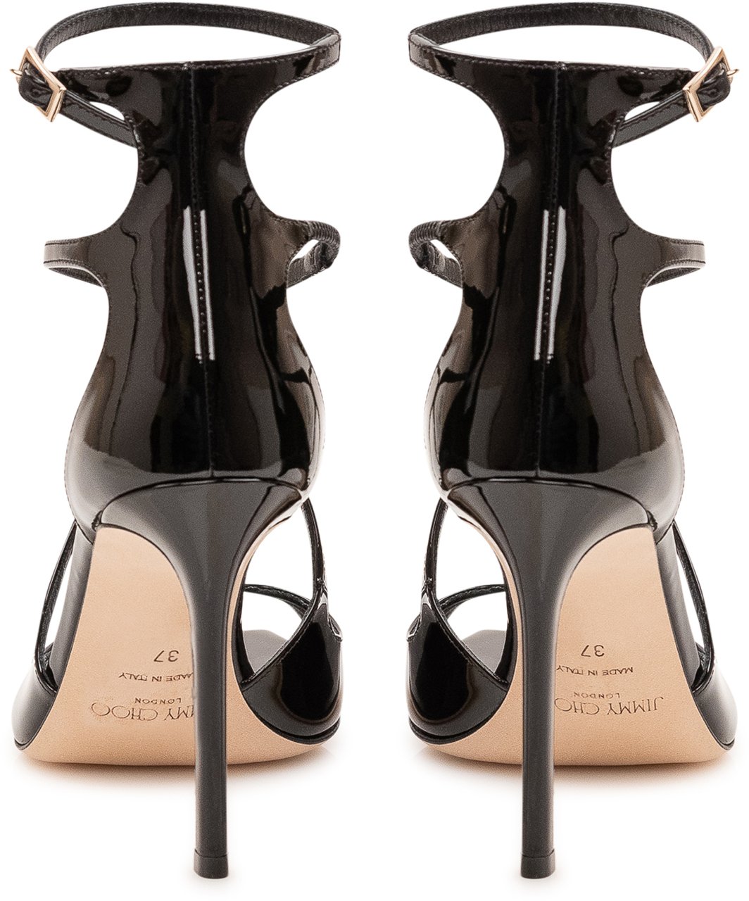 Jimmy Choo Sandali Azia con Fasce Incrociate Zwart