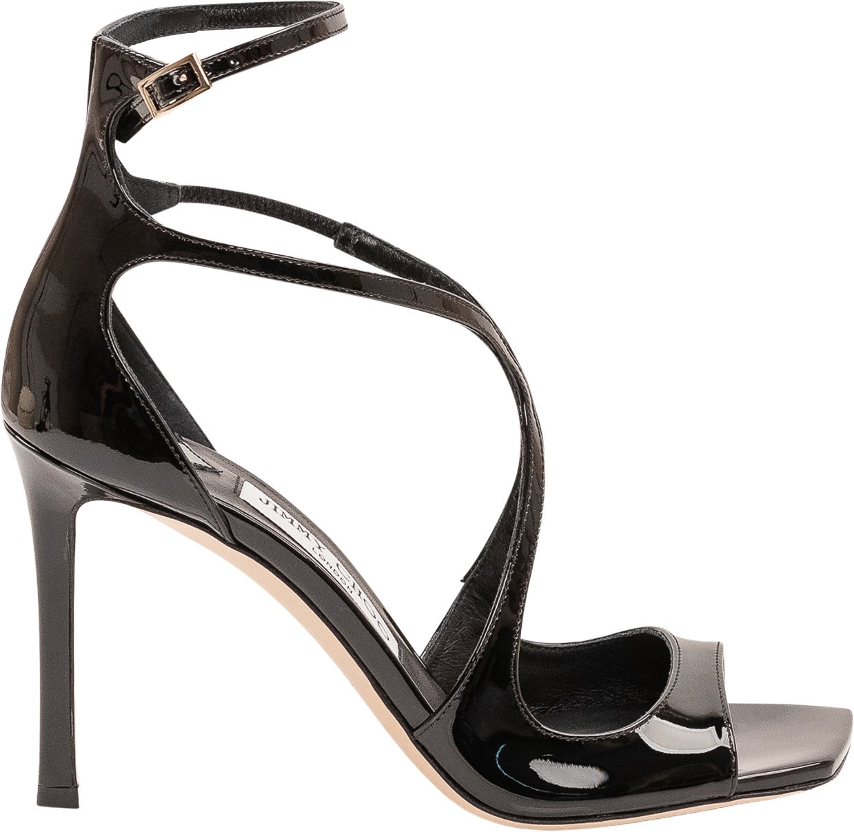 Jimmy Choo Sandali Azia con Fasce Incrociate Zwart