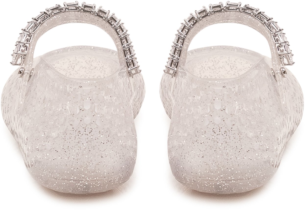 Jimmy Choo Ballerina The Jelly Traforata con Cinturino Wit