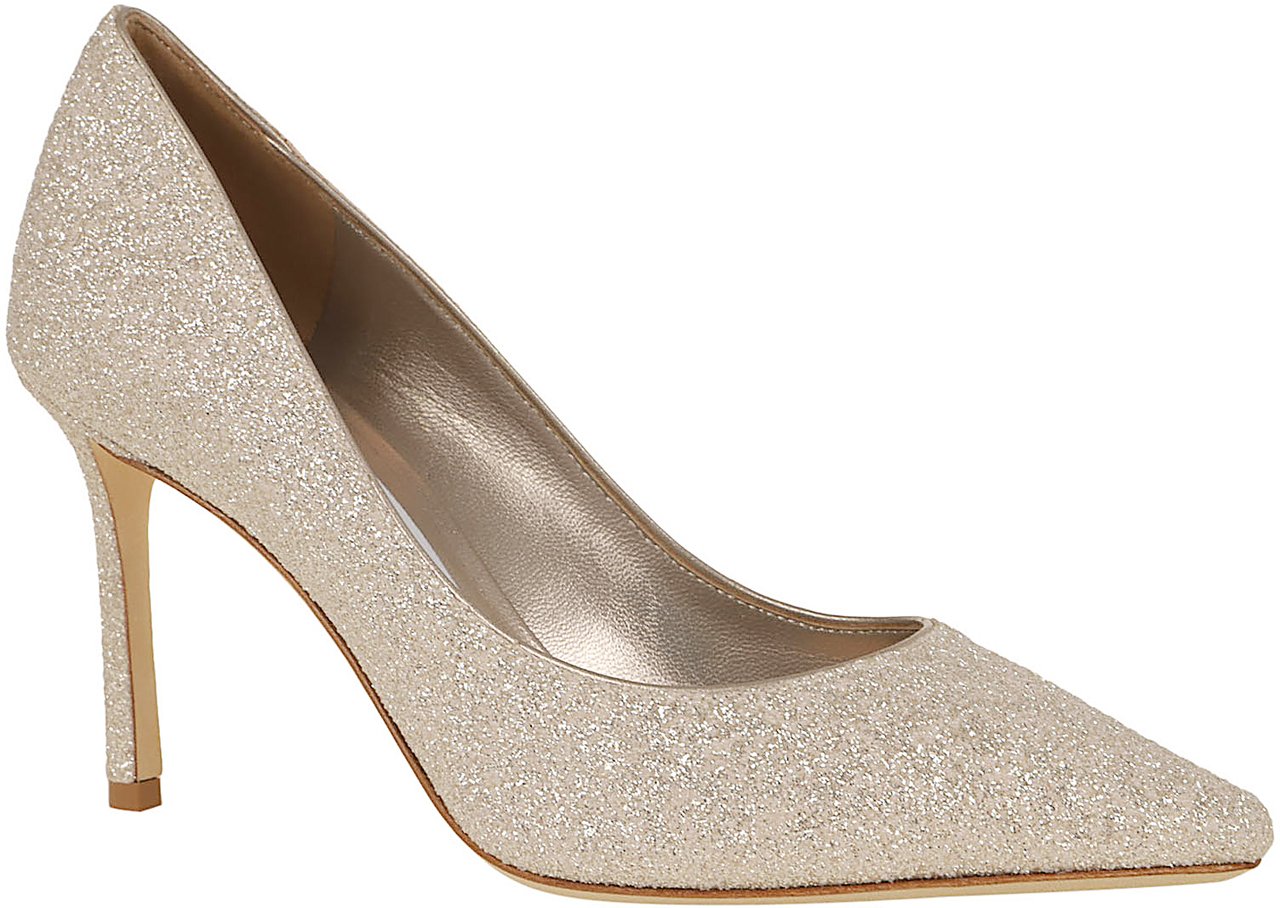 JIMMY CHOO ROMY 85 Zilver