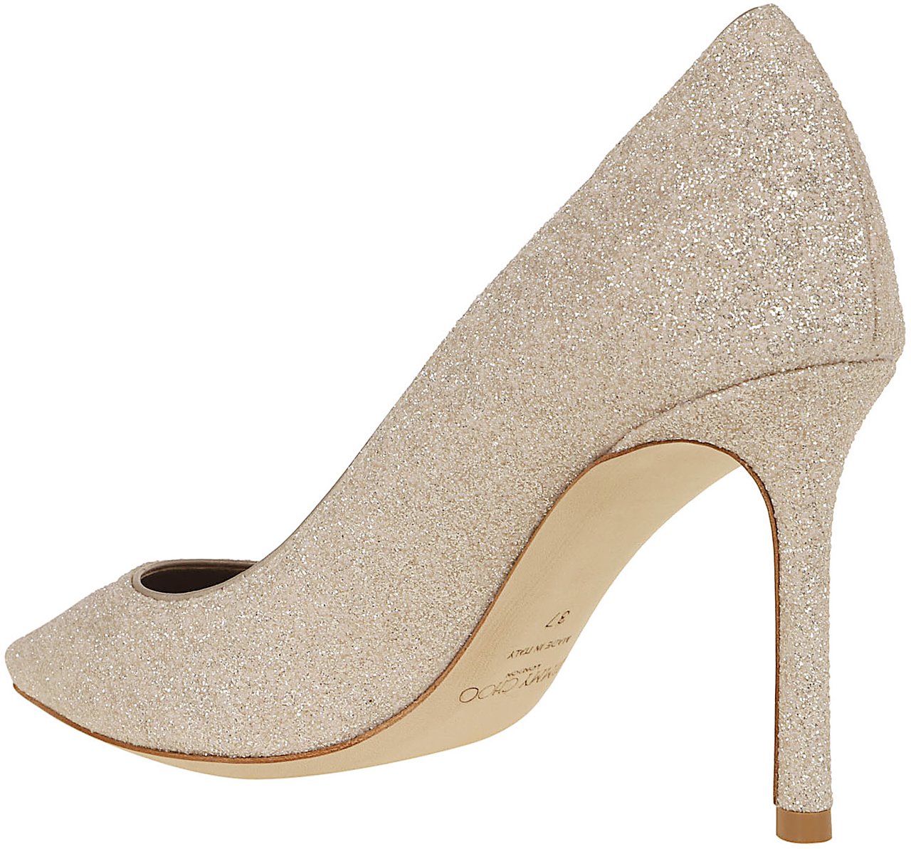 JIMMY CHOO ROMY 85 Zilver