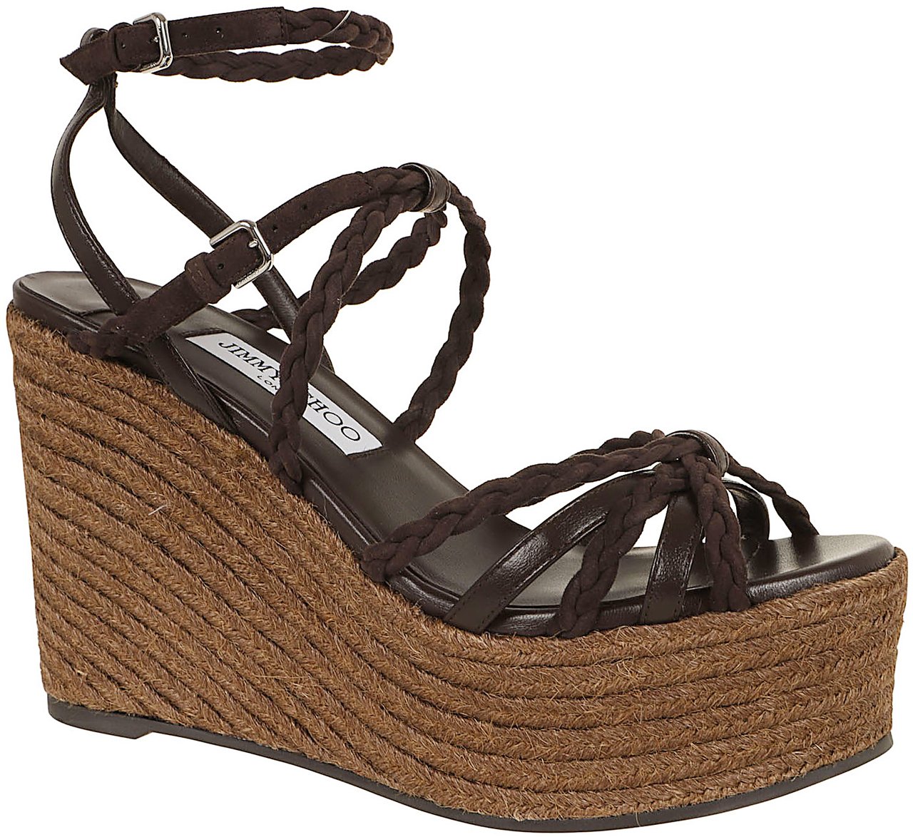 JIMMY CHOO NYRA 100 Maroon