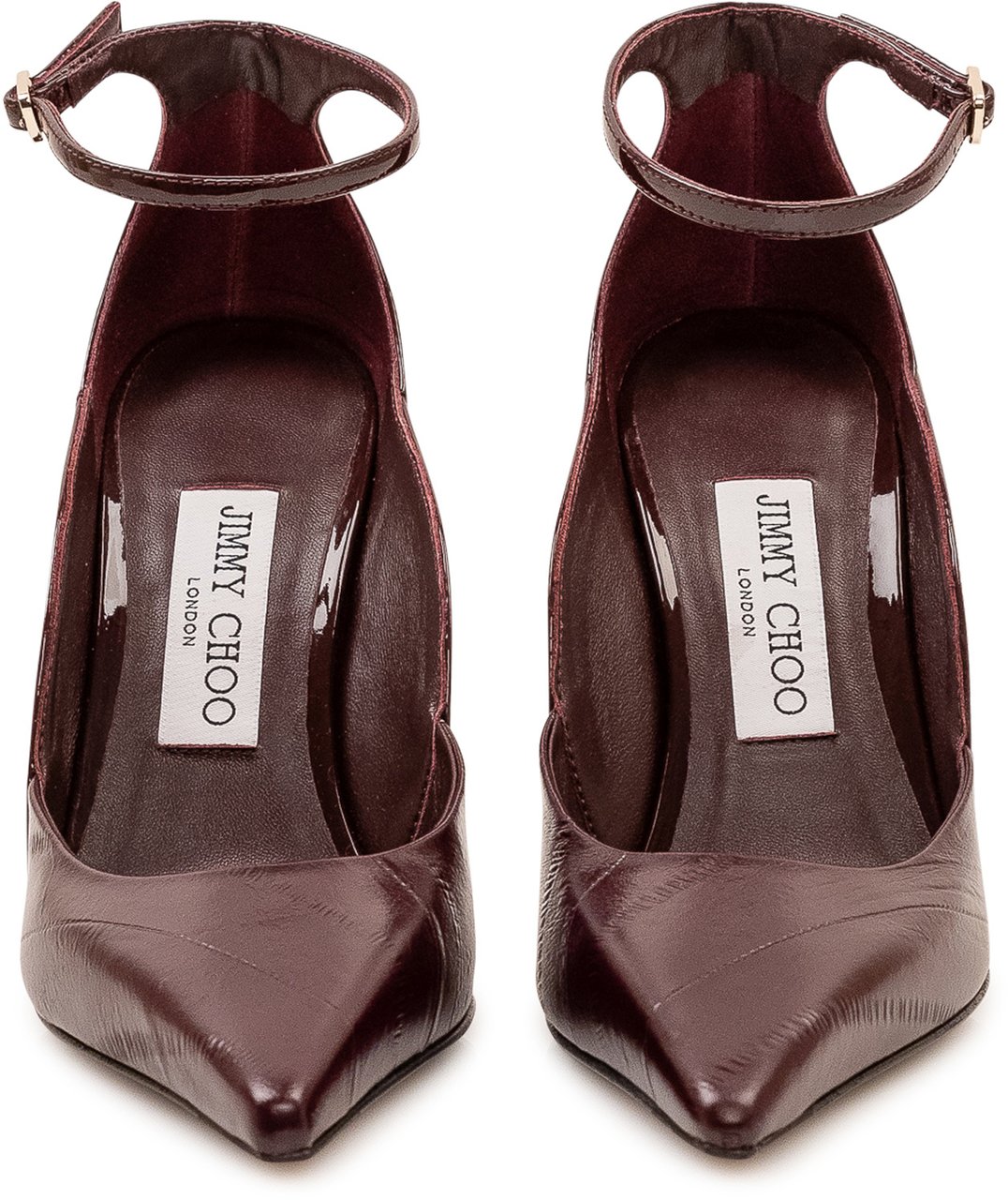 Jimmy Choo Borsa La Passeggiata Medium con Motivo Coccodrillo Bruin