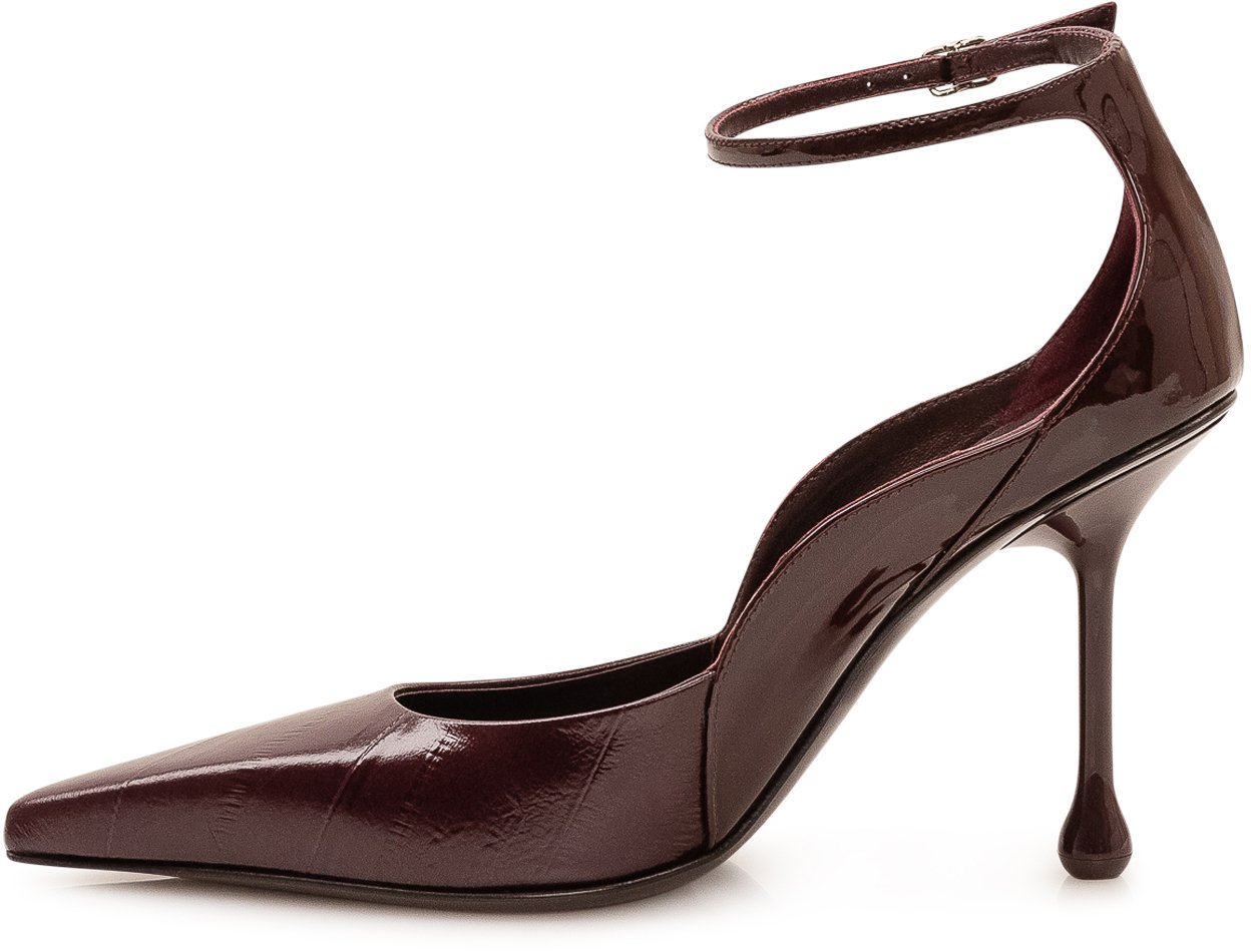 Jimmy Choo Borsa La Passeggiata Medium con Motivo Coccodrillo Bruin