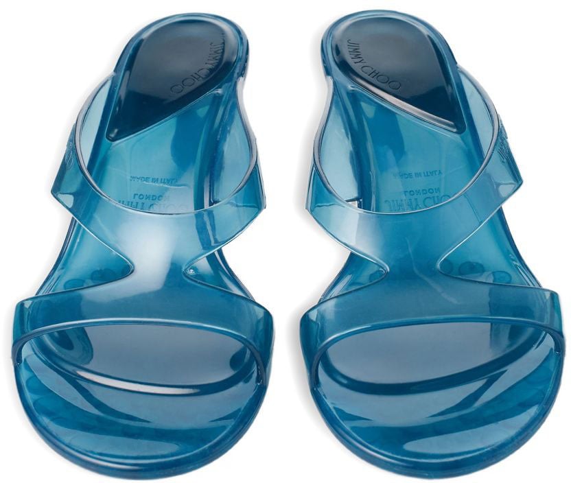 Jimmy Choo Sandals Light Blue Blauw