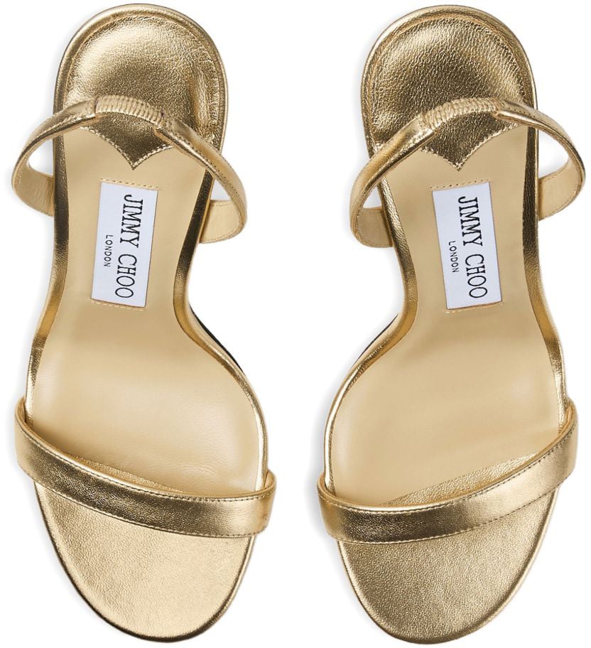 Jimmy Choo Sandals Gold Goud