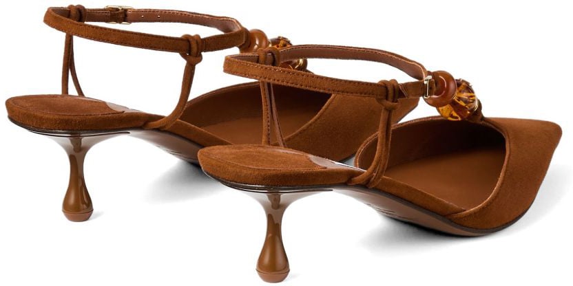 Jimmy Choo With Heel Cuoio Bruin