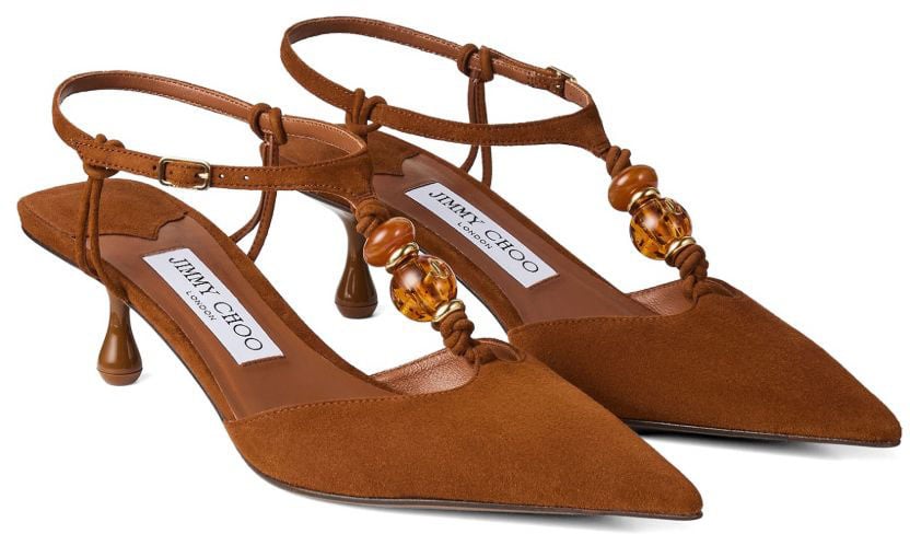Jimmy Choo With Heel Luggage Bruin