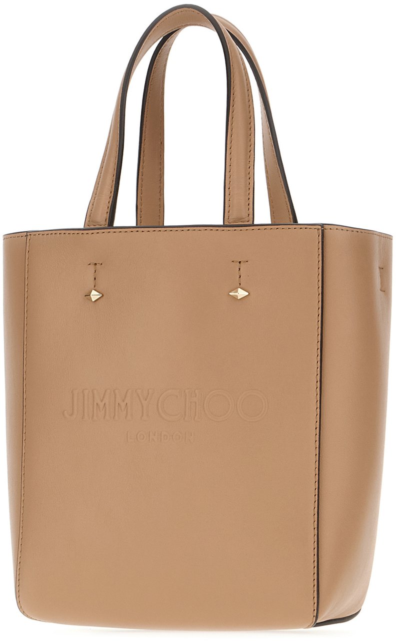 Jimmy Choo Jimmy Choo Biscuit leather small Lenny handbag Beige