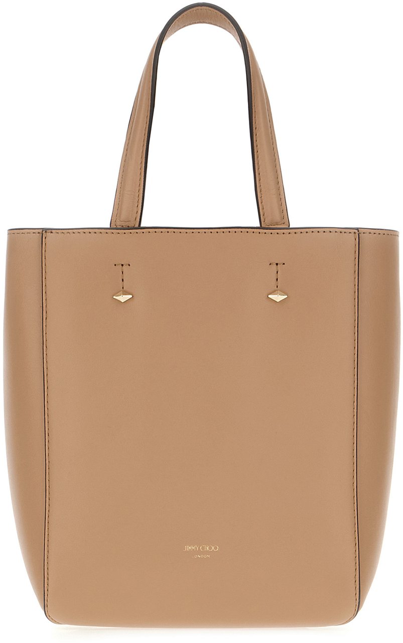 Jimmy Choo Jimmy Choo Biscuit leather small Lenny handbag Beige