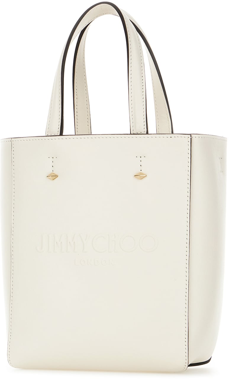 Jimmy Choo Jimmy Choo White leather Lenny handbag Wit