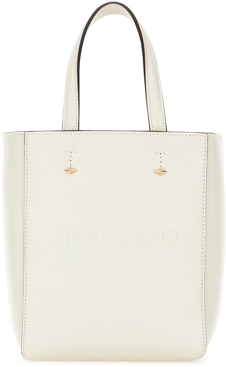 Jimmy Choo Jimmy Choo White leather Lenny handbag Wit