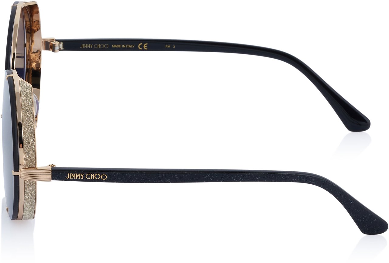 Jimmy Choo Sonnenbrille Zwart
