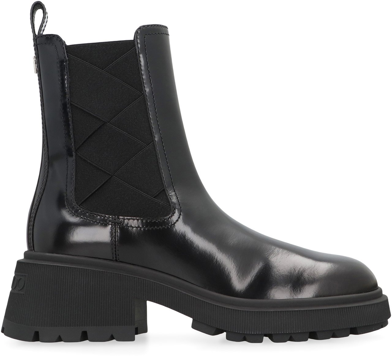 Jimmy Choo Louri ankle boots in leather Zwart