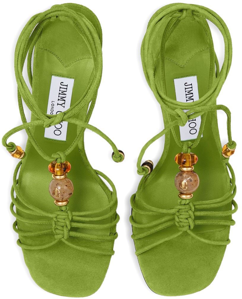 Jimmy Choo Sandals Green Lime