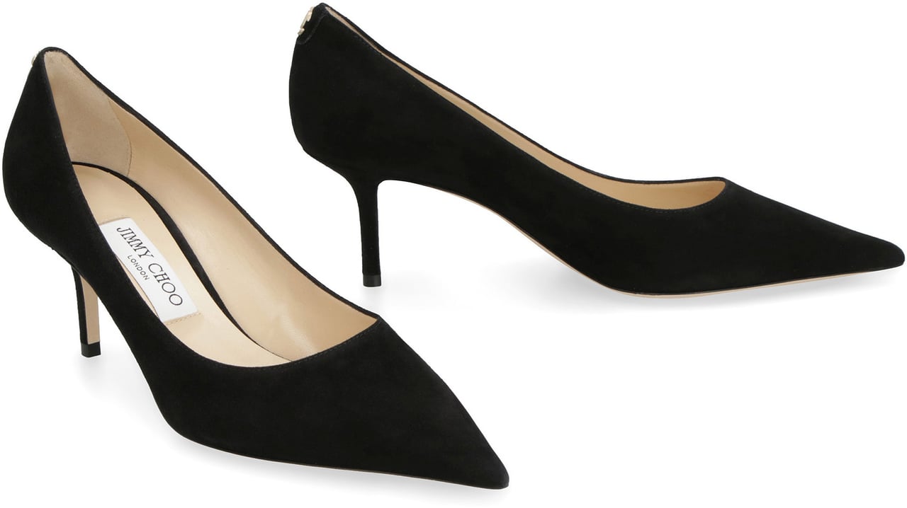 Jimmy Choo Love 65 suede pumps Zwart