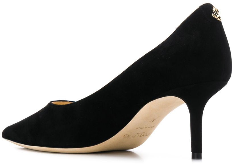 Jimmy Choo With Heel Black Zwart