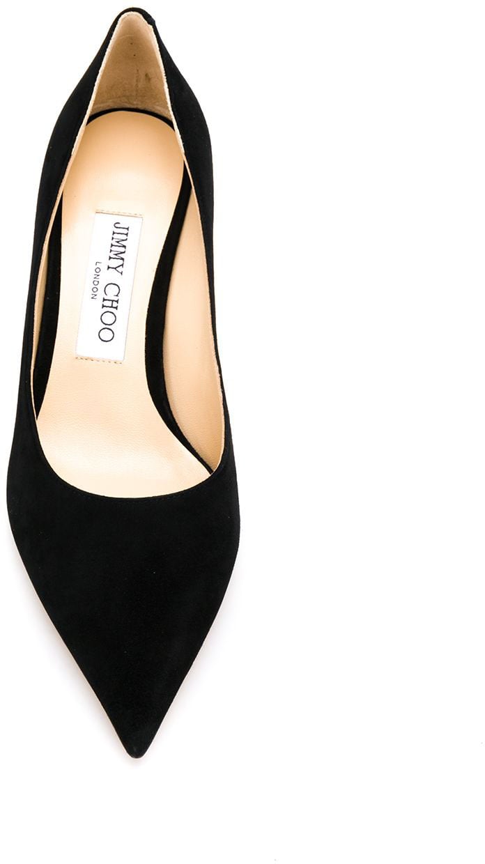Jimmy Choo With Heel Black Zwart